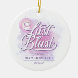 Ornamento De Cerâmica Última Disco de Solteira ID928