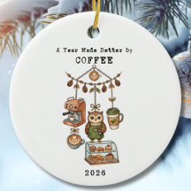 Um Ano Feito Melhor Pelo Natal de Café Feriado