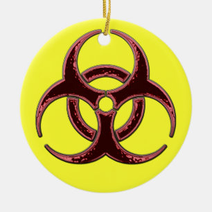 Ornamento De Cerâmica Um Natal muito alegre do Biohazard