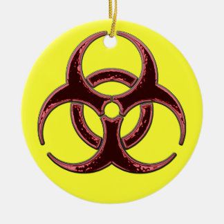 Ornamento De Cerâmica Um Natal muito alegre do Biohazard