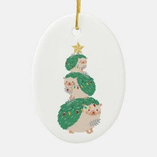 Ornamento De Cerâmica Um Natal Muito Pesado