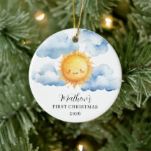 Um Pouco de Raio de Sol Bebê Primeiro Natal
