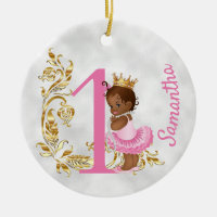 Um Primeiro Aniversário Personalizado Afro-America