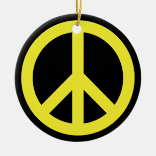 Ornamento De Cerâmica Um tema pacífico - Sinal de paz