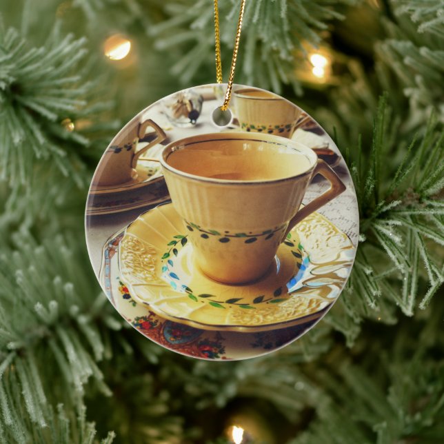 Ornamento De Cerâmica "Um tempo para a alteridade" (Árvore)