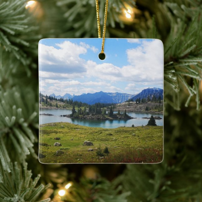 Ornamento De Cerâmica "Um tempo para histórias de fadas" (Árvore)