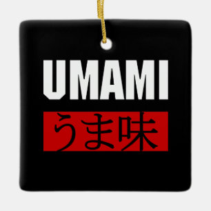 ORNAMENTO DE CERÂMICA UMAMI うま味