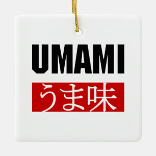 ORNAMENTO DE CERÂMICA UMAMI うま味