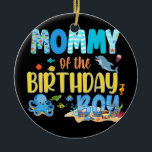 Ornamento De Cerâmica Under The Sea Party Birthday Fish Aquarium<br><div class="desc">Under The Sea Party Birthday Fish Aquarium Animals Gift. Perfect gift for your dad,  mom,  papa,  men,  women,  friend and family members on Thanksgiving Day,  Christmas Day,  Mothers Day,  Fathers Day,  4th of July,  1776 Independent day,  Veterans Day,  Halloween Day,  Patrick's Day</div>