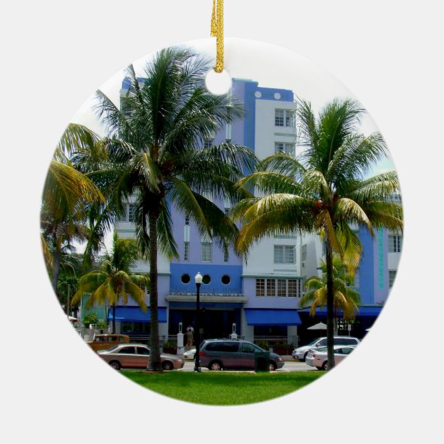 Ornamento De Cerâmica Unidade Oceânica (Traseira)