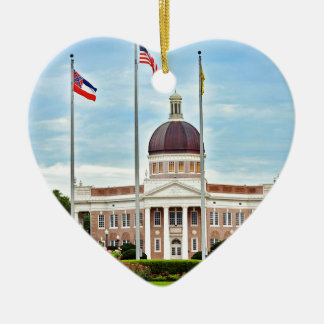 Ornamento De Cerâmica Universidade de Mississippi do sul