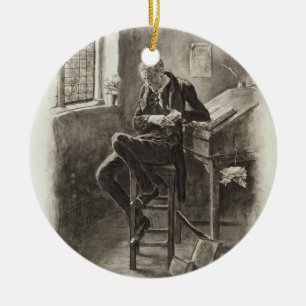 Ornamento De Cerâmica Uriah Heep, 'de Charles Dickens: Uma bisbolhetice