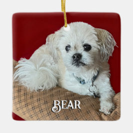 Ornamento De Cerâmica Ursa o Relaxamento Malshi