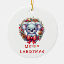 Urso Coala Fofo Natal