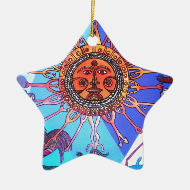 Ornamento De Cerâmica Uruguai Conrad Wall (Frente)