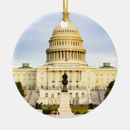 Ornamento De Cerâmica US Capitólio Building