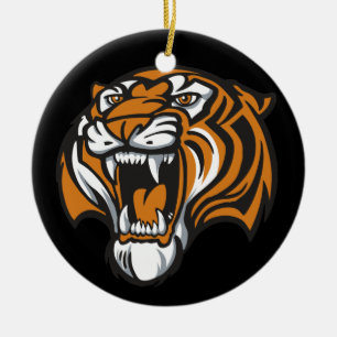 Ornamento De Cerâmica Vá Tiger - Graduação - SRF
