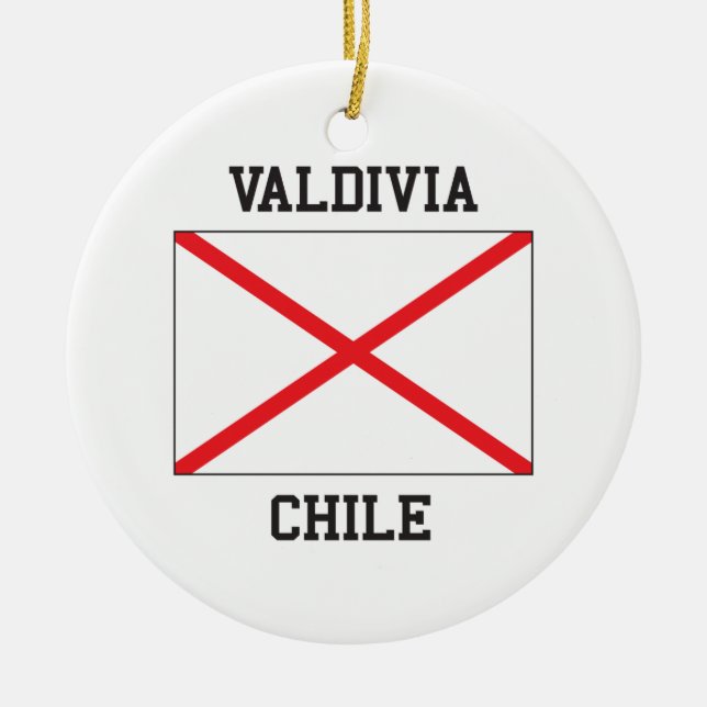 Ornamento De Cerâmica Valdivia o Chile (Frente)
