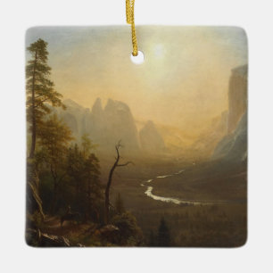 Ornamento De Cerâmica Vale de Yosemite, fuga do ponto da geleira
