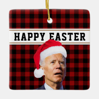 Ornamento De Cerâmica Vamos Go Brandon FJB Xmas, Felz pascoa