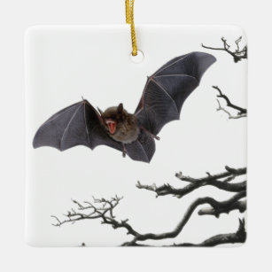 Ornamento De Cerâmica Vampiro Bat, Gótico, Drácula, Bat,