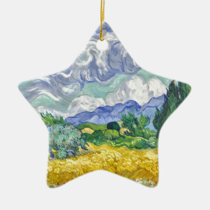 Ornamento De Cerâmica Van gogh