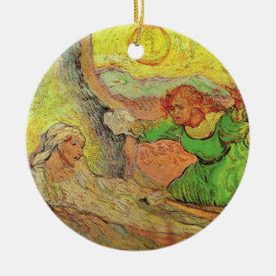 Ornamento De Cerâmica Van Gogh; Levantamento de Lázaro, Religião Vinta