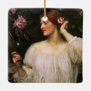 Ornamento De Cerâmica Vanity por John William Waterhouse