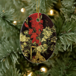 Ornamento De Cerâmica Vase com Gladioli, Cravos por Vincent van Gogh