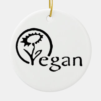 Ornamento De Cerâmica Vegan