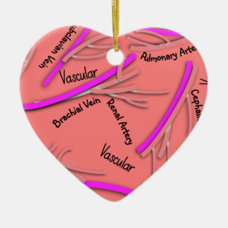 Ornamento De Cerâmica Veias Vasculares e Artérias #58