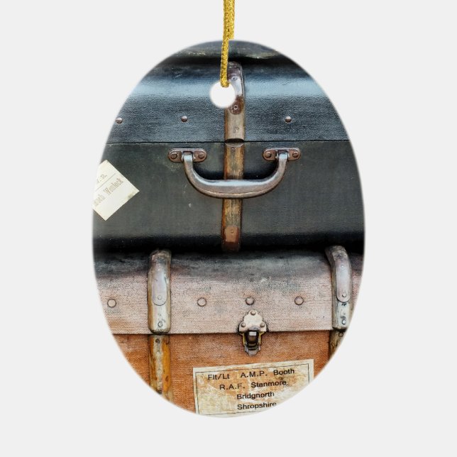 ORNAMENTO DE CERÂMICA VELHA INGLATERRA (Frente)