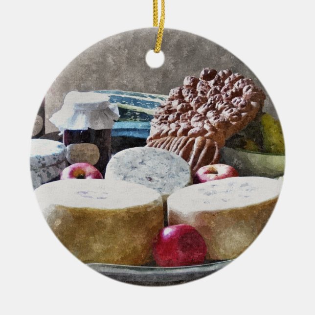 ORNAMENTO DE CERÂMICA VELHA INGLATERRA (Frente)