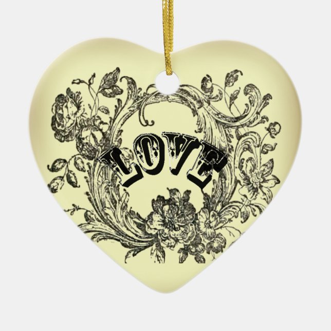 Ornamento De Cerâmica velhas rochedas amarelas vitoriosas (Frente)