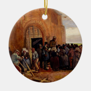 Ornamento De Cerâmica Venda de Sucata de Construção por Vincent van Gogh
