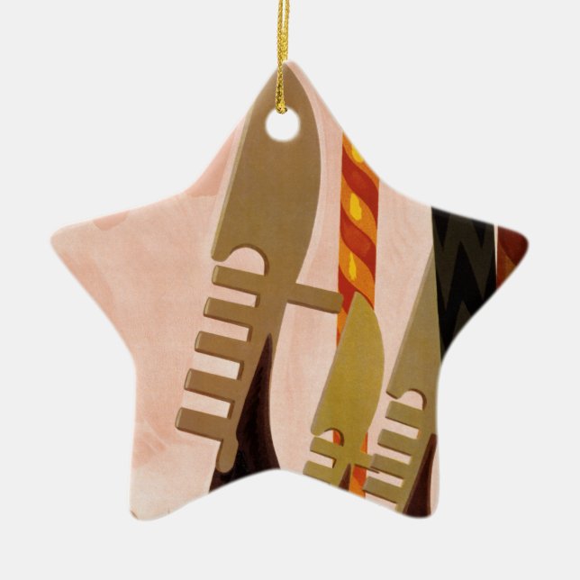 Ornamento De Cerâmica Veneza (Frente)