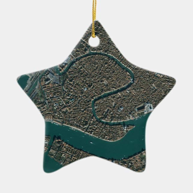 Ornamento De Cerâmica veneza itália (Frente)