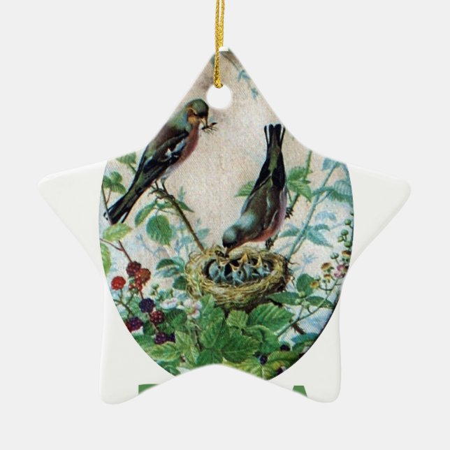 Ornamento De Cerâmica Venha para o papai (Frente)