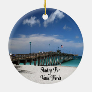 Ornamento De Cerâmica Venice Florida