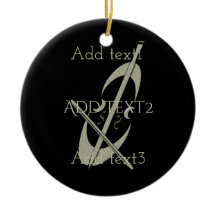 Ventilador de Música Cello Dourado e bonito