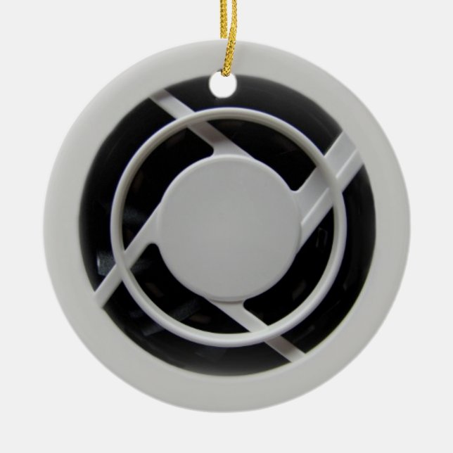 Ornamento De Cerâmica Ventilador de resfriamento de Eletrônicos falsos (Frente)