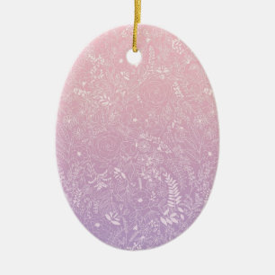 Ornamento De Cerâmica vento picante roxo
