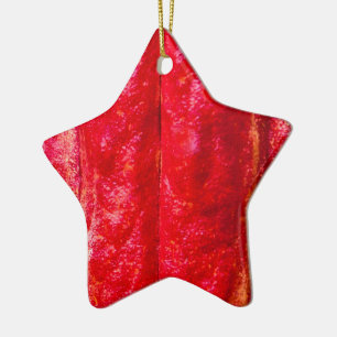 Ornamento De Cerâmica vermelho de cacau