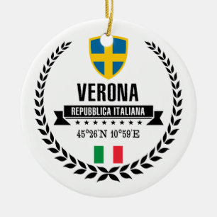 Ornamento De Cerâmica Verona