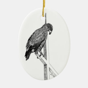 Ornamento De Cerâmica Viagem em casa do Eagle Ornament E15, Deus Velocid