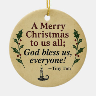 Ornamento De Cerâmica Victorian Christmas Ornament - A Christmas Carol