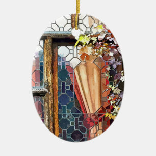 ORNAMENTO DE CERÂMICA VICTORIAN ENGLAND