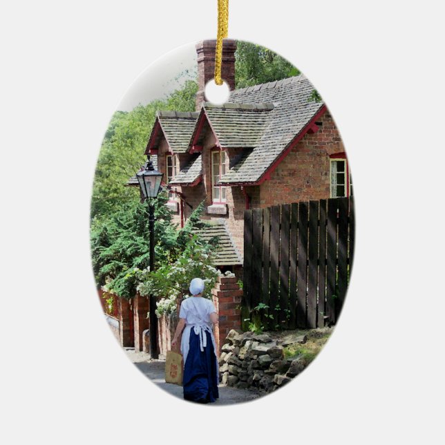 ORNAMENTO DE CERÂMICA VICTORIAN ENGLAND (Frente)