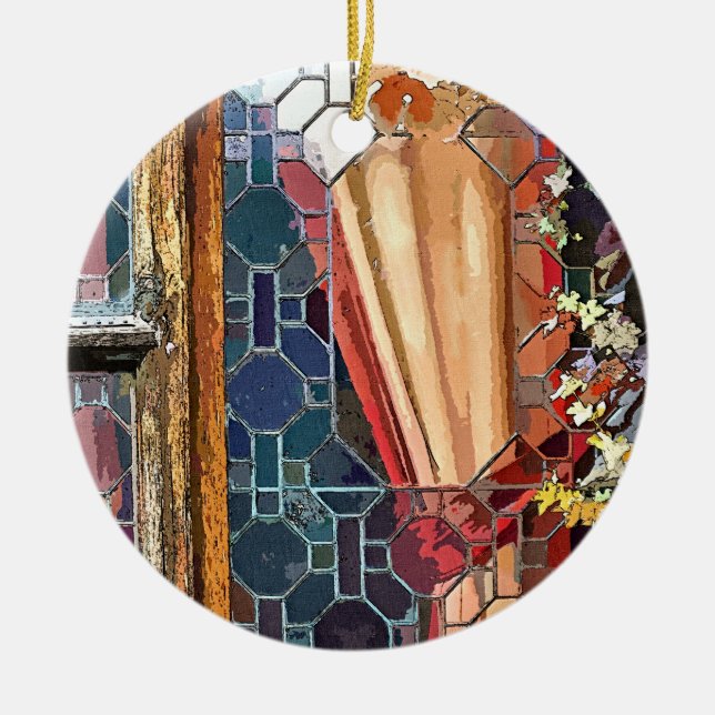 ORNAMENTO DE CERÂMICA VICTORIAN ENGLAND (Frente)