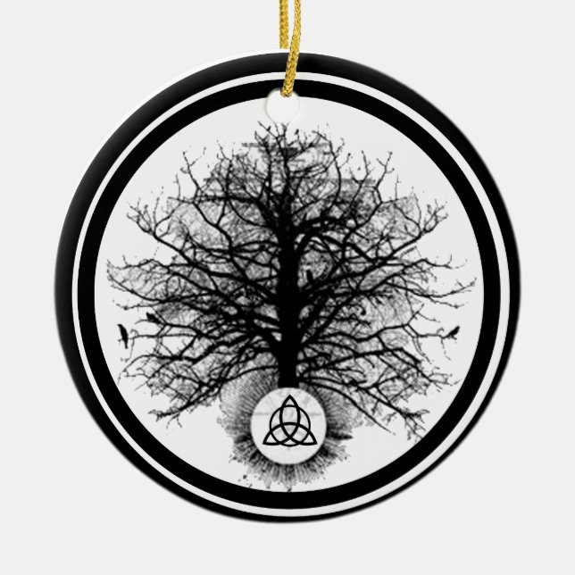 Ornamento De Cerâmica vida (Frente)